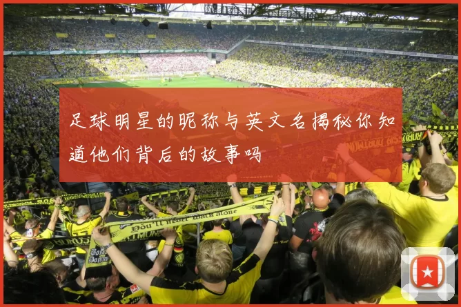 足球明星的昵称与英文名揭秘你知道他们背后的故事吗