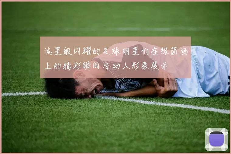 流星般闪耀的足球明星们在绿茵场上的精彩瞬间与动人形象展示