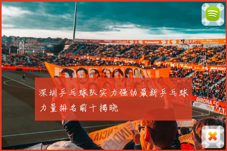 深圳乒乓球队实力强劲最新乒乓球力量排名前十揭晓