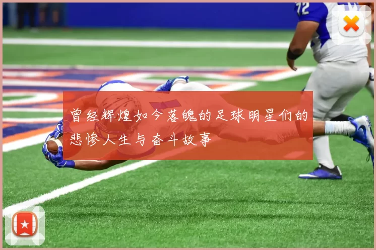 曾经辉煌如今落魄的足球明星们的悲惨人生与奋斗故事